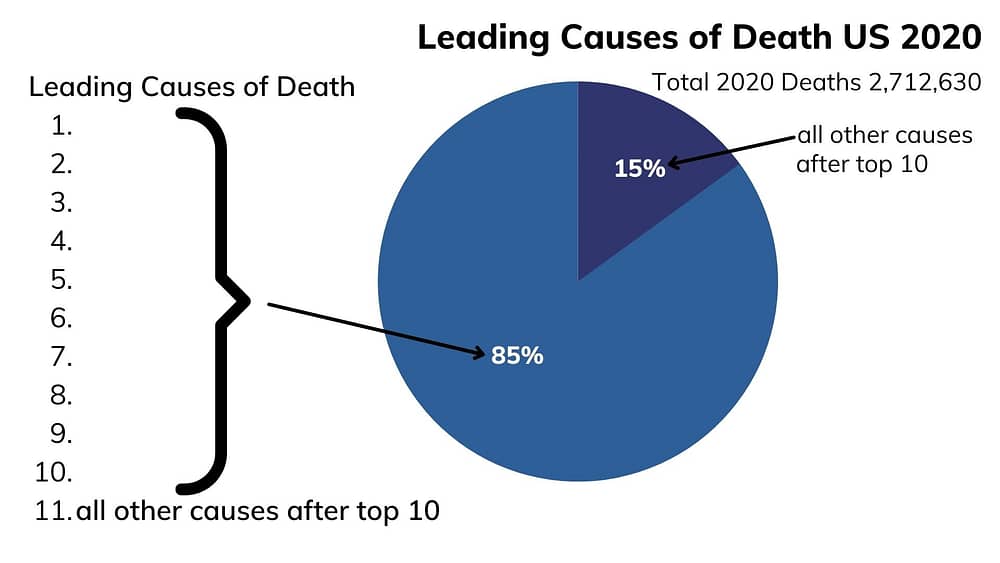 Top 10 leading causes of death