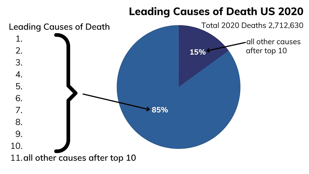 Top 10 leading causes of death