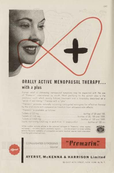Premarin Ad 2 Premarin® Advertisement - Not Bioidentical or Synthetic