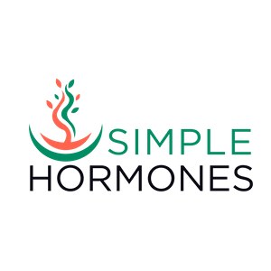 Transparent Simple Hormones Stacked Logo 300X300