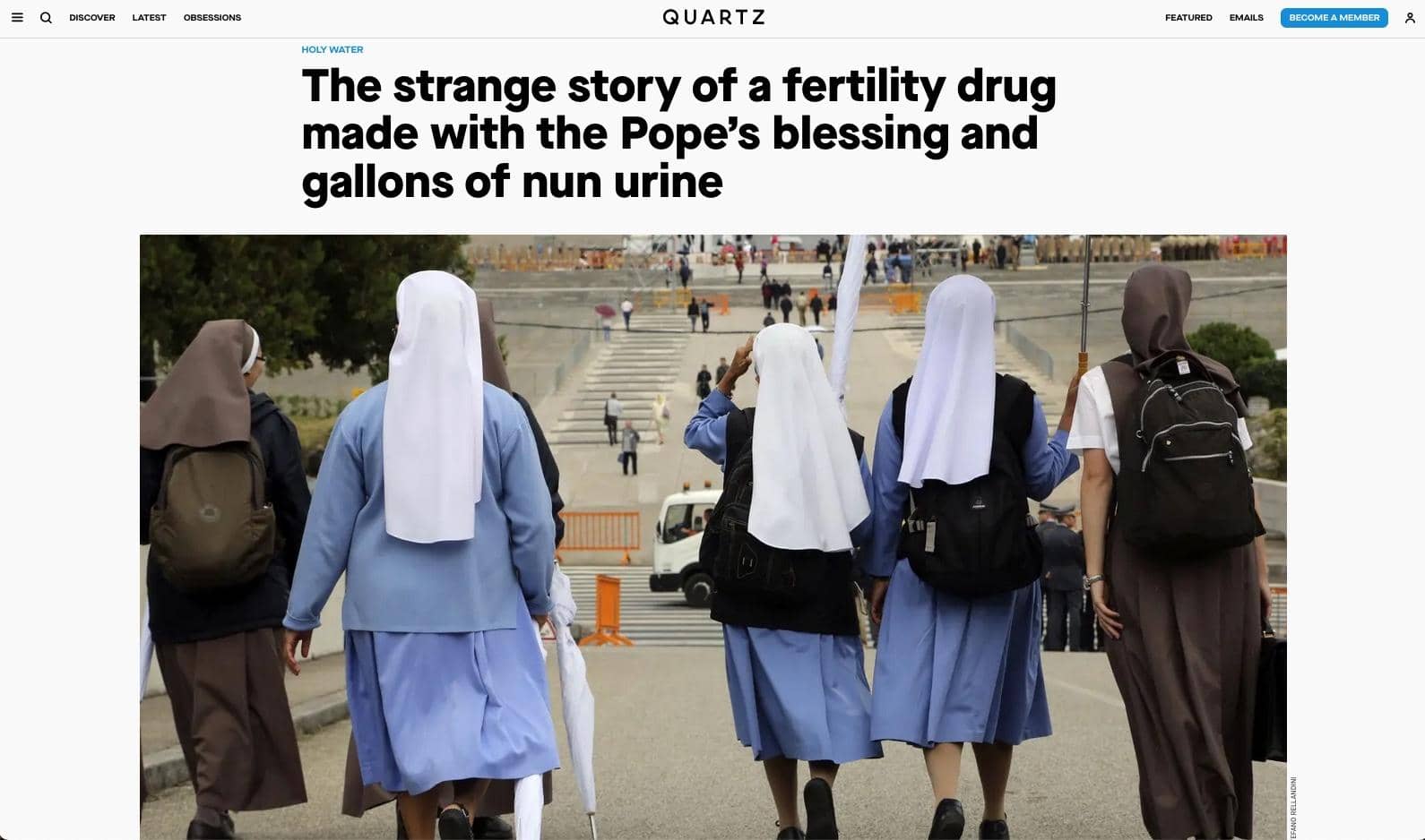 Nuns Urine - Contains Non Synthetic Bioidentical Hormones